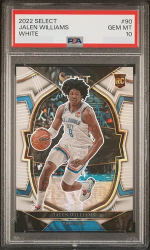 Graded card example
