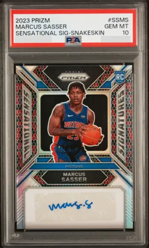 Graded card example