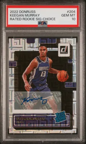 Graded card example