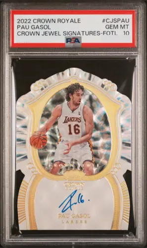 Graded card example